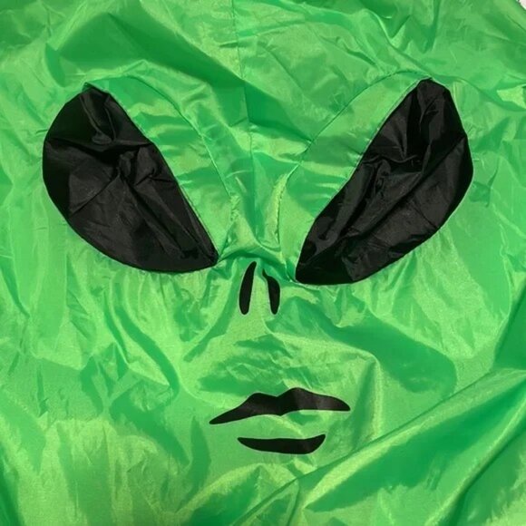 Spirit Alien Abduction Kids Costume - Neon Green and Navy - Picture 14 of 15
